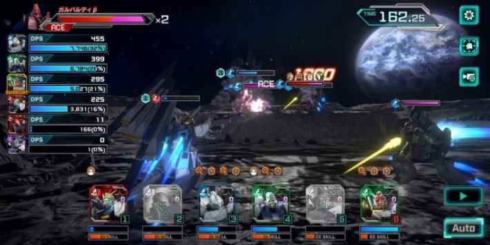 6vs6戦闘画面