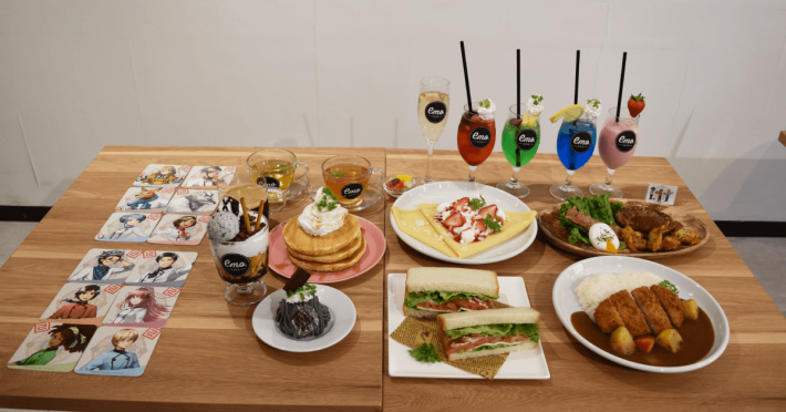 百英雄伝』コラボカフェのコラボメニューほぼ全品実食レポート！AR