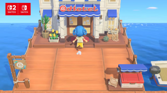 あつ森のリゾートホテル