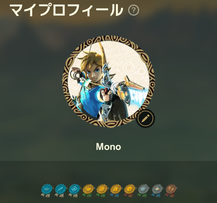 ブレスオブザワイルドマイプロフィール