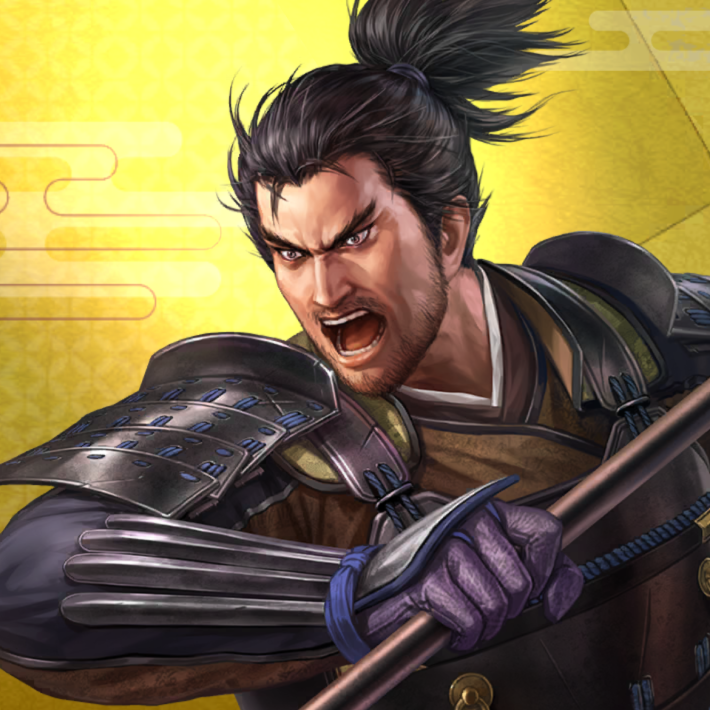 【鬼武蔵】森長可のイラスト