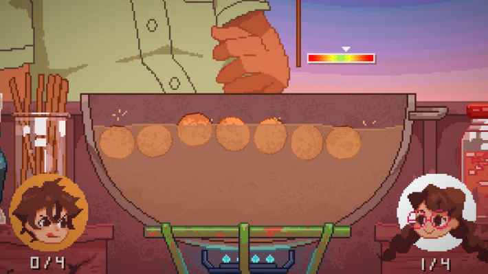 ゲームスクリーンショット3：ミニゲームの様子