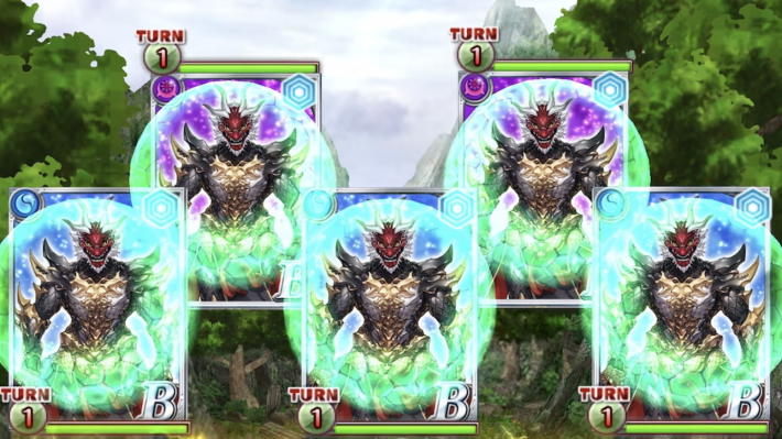 心竜斬響 ハード5-1～2攻略＆デッキ構成の画像