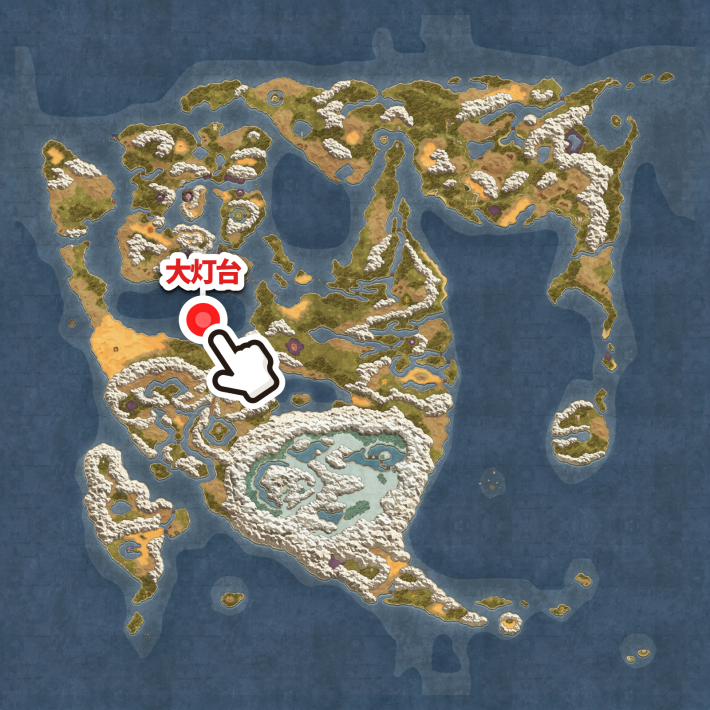 ドラクエ2リメイクさみだれけんの巻物の入手場所ワールドマップ