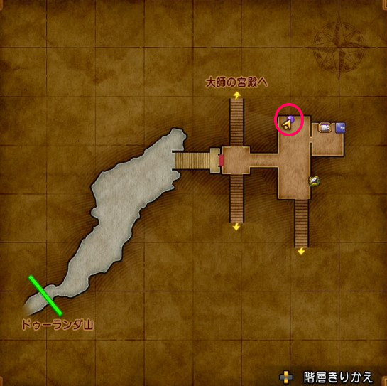 ドゥルダ郷の修行僧の場所