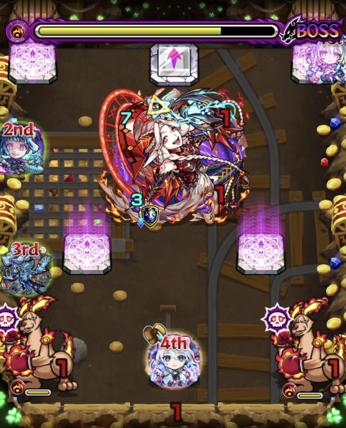 火ムンドゥス【超究極】ボス3クロスドクロ後