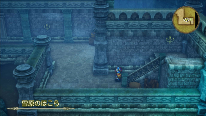 ドラクエ2リメイクの雪原のほこら
