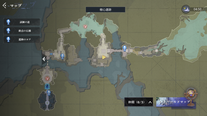 古代巨樹のカード18_マップ