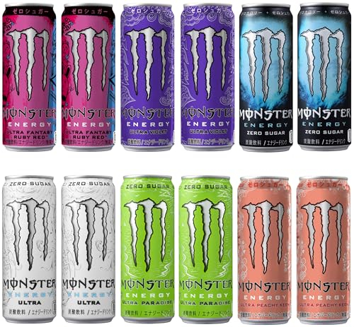 モンスター ゼロカロリー アソートセット 12本