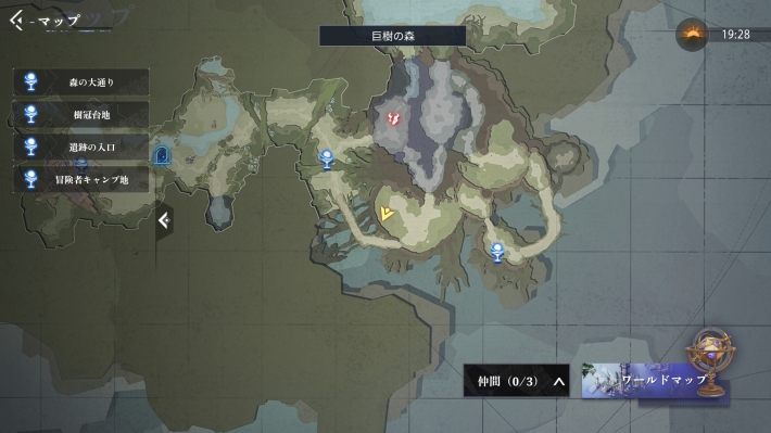 古代巨樹の宝箱3_マップ