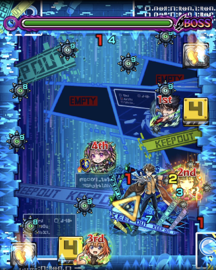 ミステリー【爆絶】のボス1_クロスドクロ後