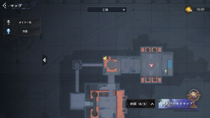 クラム軍事工場のカード3_マップ