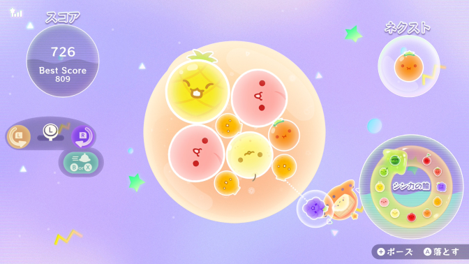【先行プレイレビュー】『スイカゲーム ぷらねっと』さまざまなシンカを遂げて新感覚パズルゲームになった！の画像