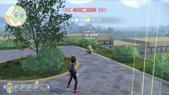 ポケモンzaのオヤブンヨーギラスの現地画像