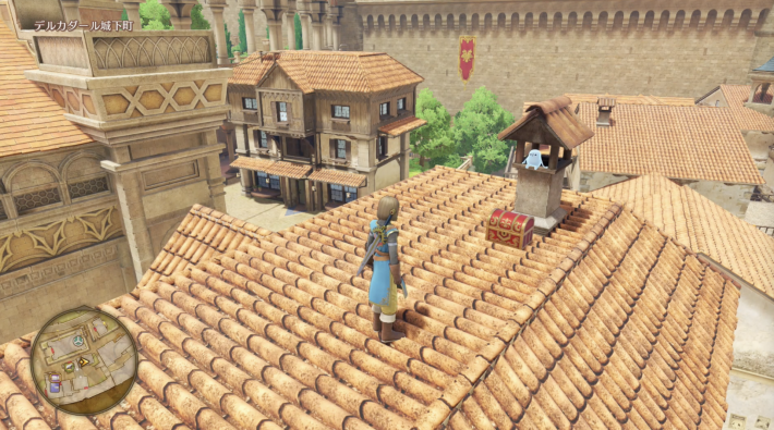 ドラクエ11Sのデルカダール城下町のちいさなメダル