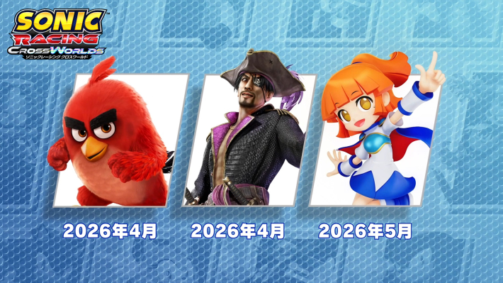 ソニックレーシング クロスワールド』にて新たなコラボレーサーが参戦