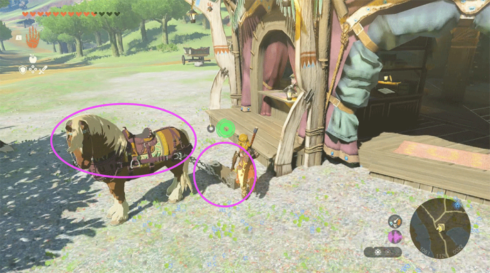 馬とひっぱりハーネスが必要になるので先に準備