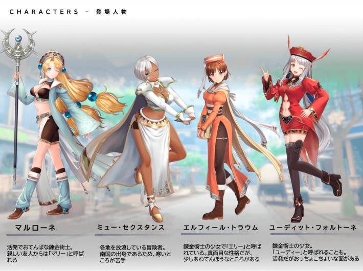 紅の錬金術士と白の守護者 ～レスレリアーナのアトリエ～