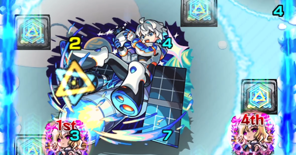 複数のパネルを踏んでから敵の弱点を攻撃