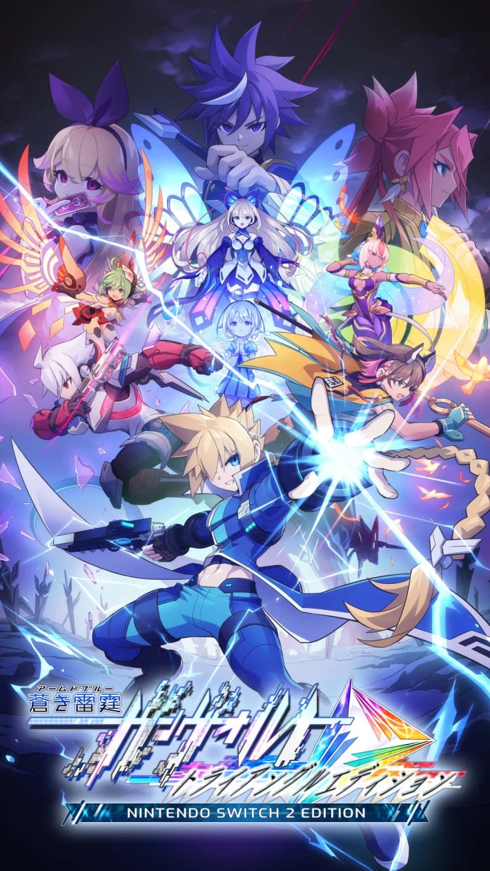 追加モード「蒼き雷霆 ガンヴォルト GX」がPS5/PC向けにDLCとして配信