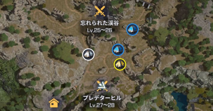 トレジャーカプセルの場所一覧の画像