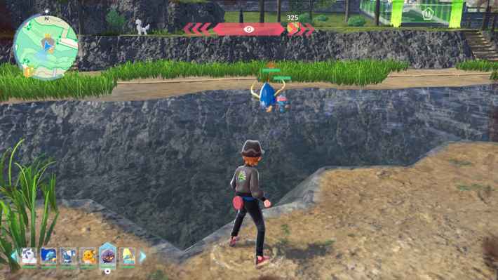 ポケモンZAのブロスターオヤブンの場所