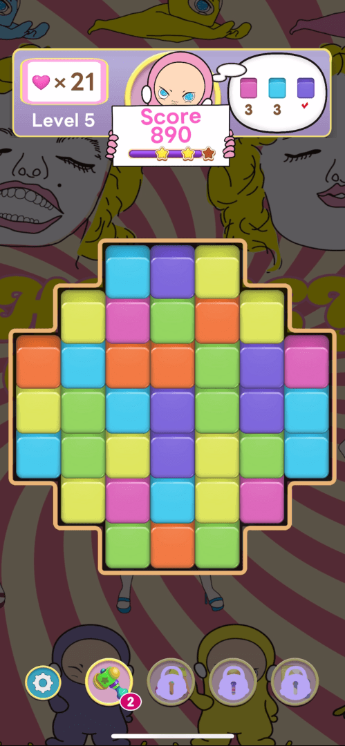 Cheekey Colorful Puzzle