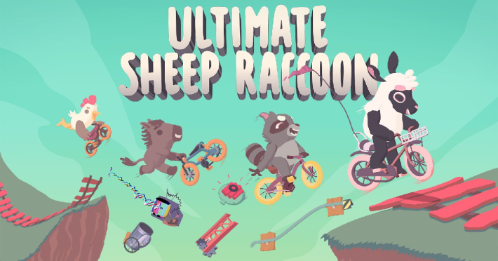 カオスなパーティーゲーム『Ultimate Sheep Raccoon』12月9日に配信が決定！