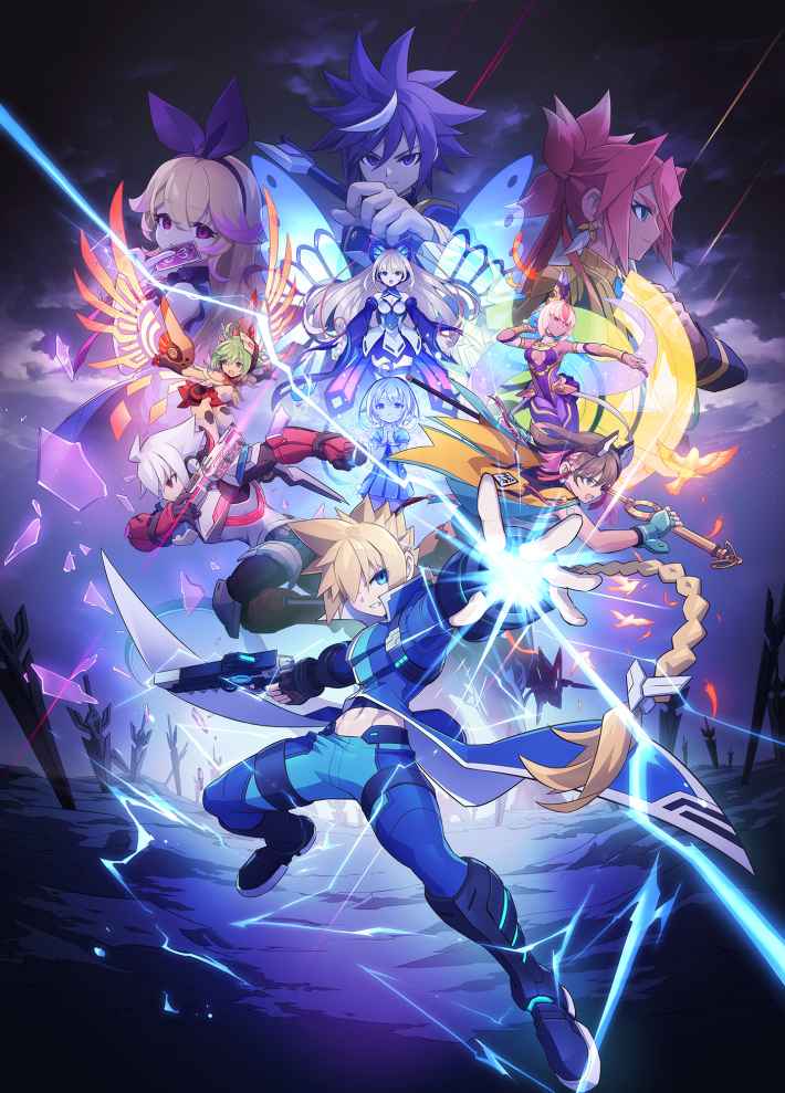 シリーズ3作品を収録した完全版『蒼き雷霆 ガンヴォルト トライアングル エディション』発売開始！