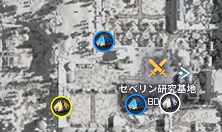 トレジャーカプセルの場所一覧の画像