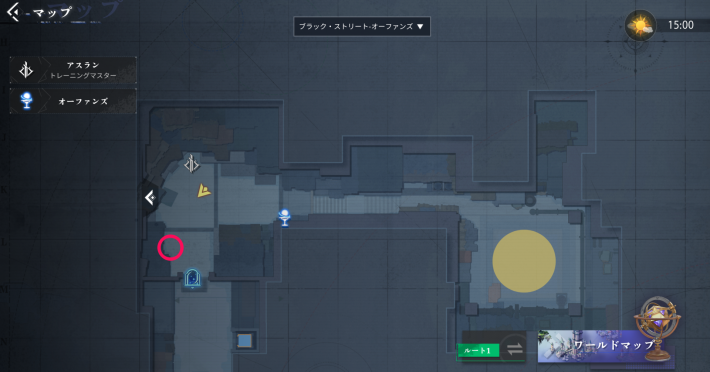 ヴィック・ブラザーフッドのエピソード1_マップ画像