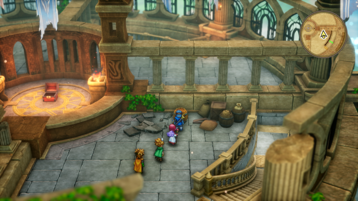 ドラクエ2リメイクの風の塔7階小さなメダル場所詳細