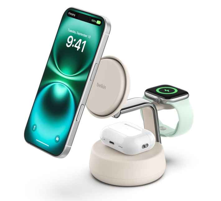 Belkin UltraCharge Pro 3-in-1 Magnetic Charging Dock 製品画像