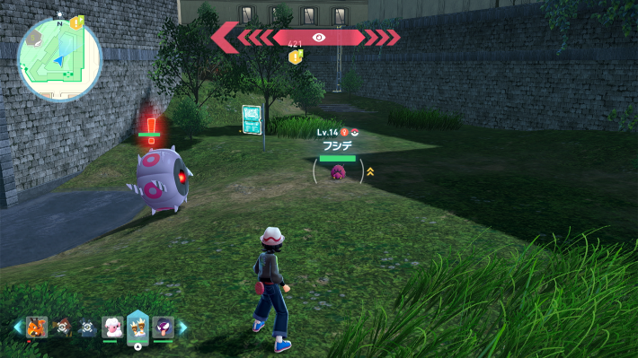 ポケモンZAのフシデの場所