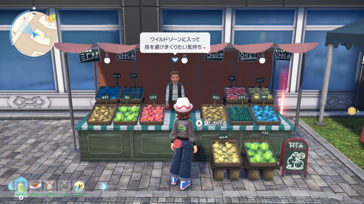ポケモンZAのローズ6番地のきのみや①