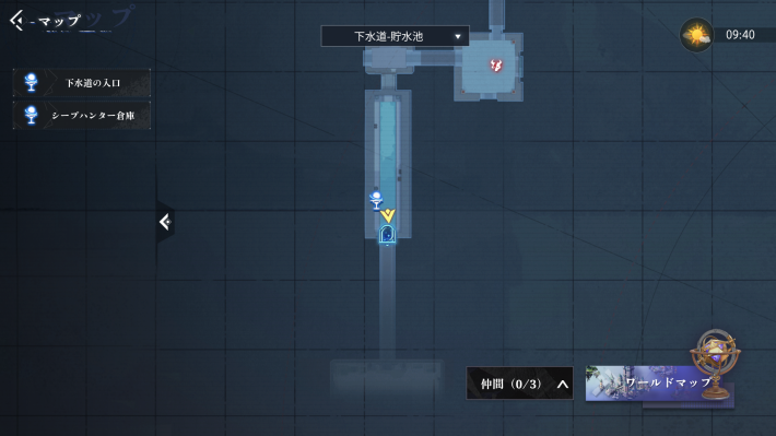 ラインシティーの宝箱4_マップ