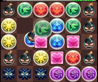 最下段で2コンボで画像