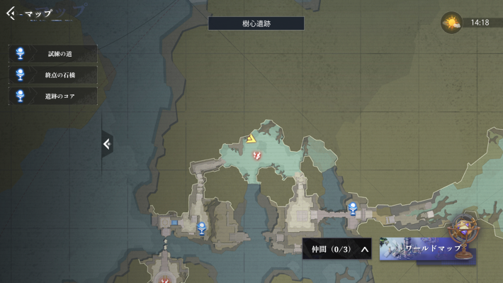 古代巨樹の宝箱8_マップ