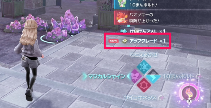 ポケモンZAのどうぐパワー：とくべつ