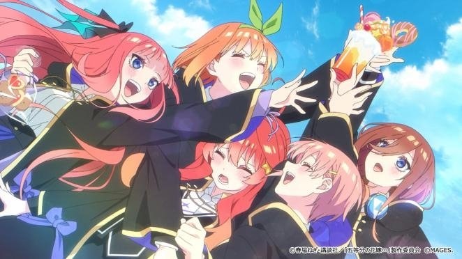 五等分のプリンセス メインビジュアル
