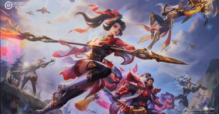 『Honor of Kings』キービジュアル