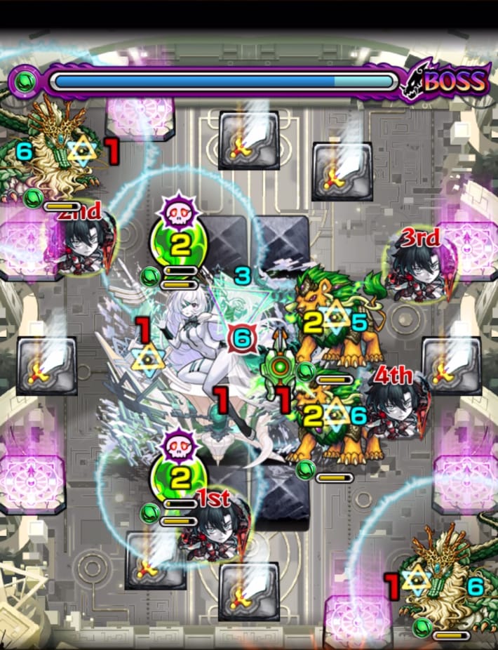 アムネディア【EX】のボス1
