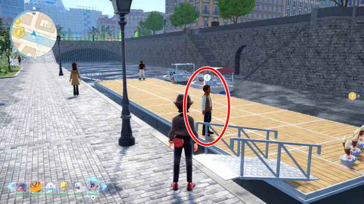 ポケモンZAのカメテテ・ボートの現地画像