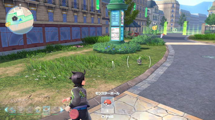 ポケモンZAの外して消えたボール