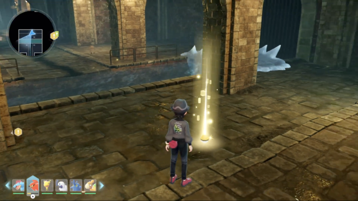 ポケモンZAのかみくだくわざマシンマップ