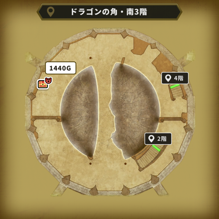 ドラゴンの角・南3階_盗賊の鍵