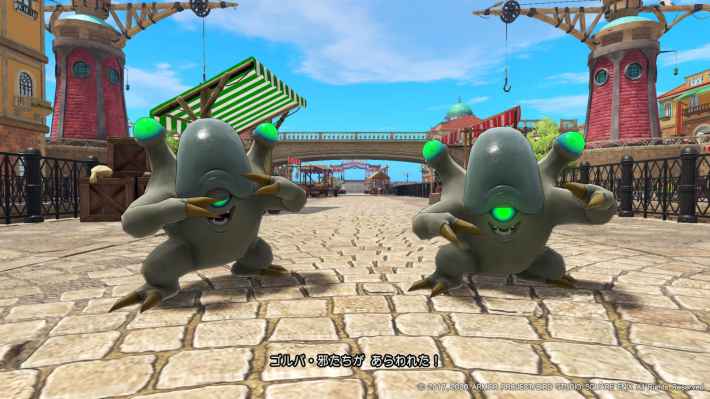 ダーハルーネの町で魔物を倒すの画像