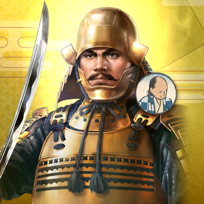 【街道武将】徳川家康のイラスト