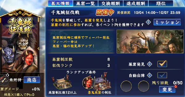 千鬼賊征伐戦