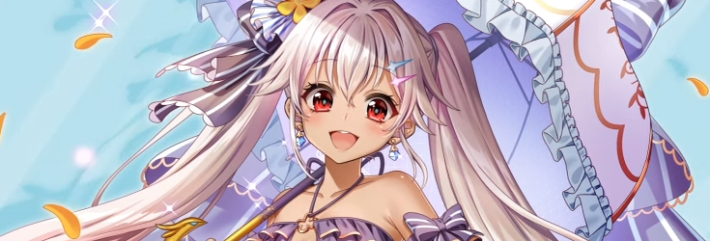 白猫の水着ミレイユ